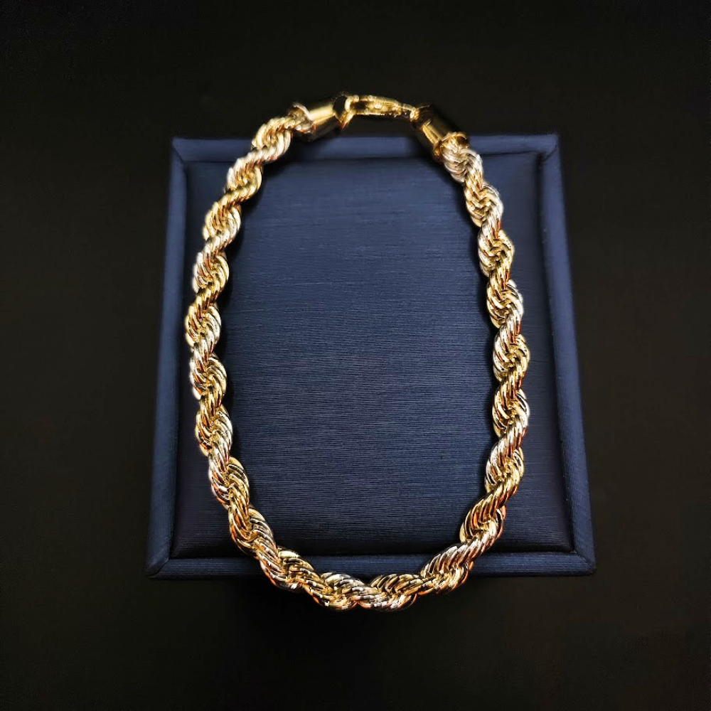 Pulso Torzal - Oro Laminado