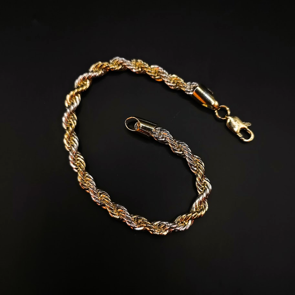 Pulso Torzal - Oro Laminado
