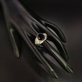 Anillo Perla Negra 1 - Plata