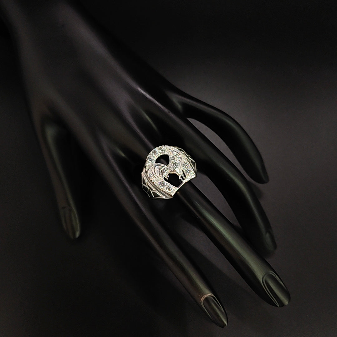 Anillo Gallo -  Plata