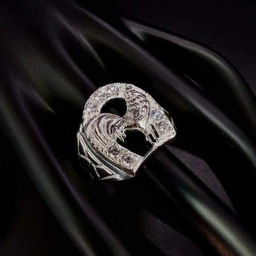 Anillo Gallo -  Plata