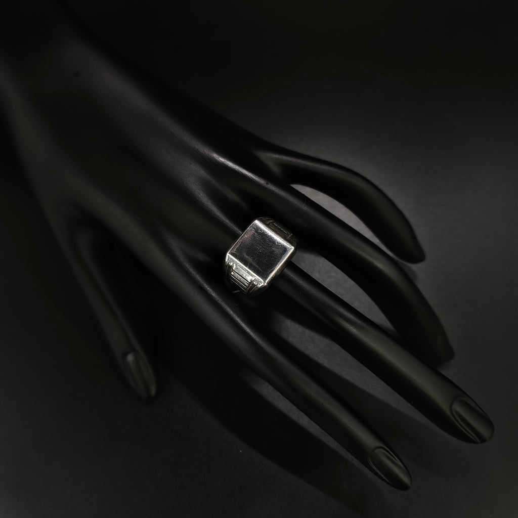 Anillo Cuadrado - Plata