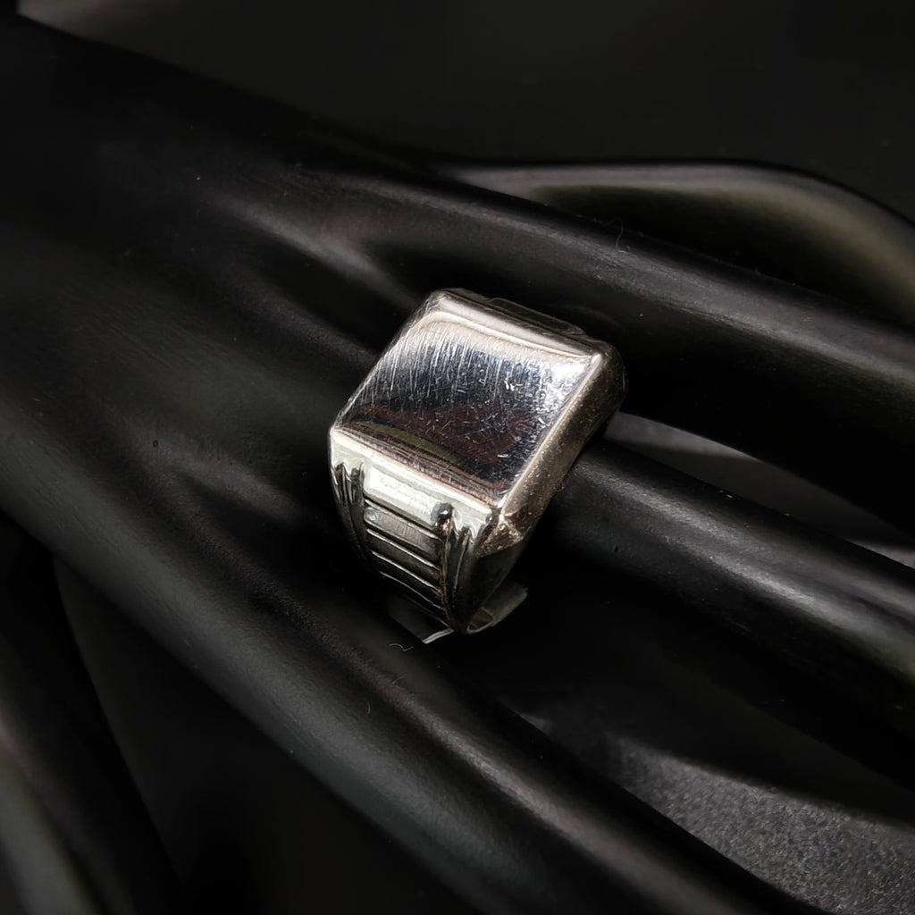 Anillo Cuadrado - Plata