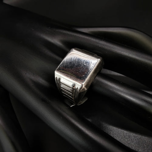 Anillo Cuadrado - Plata