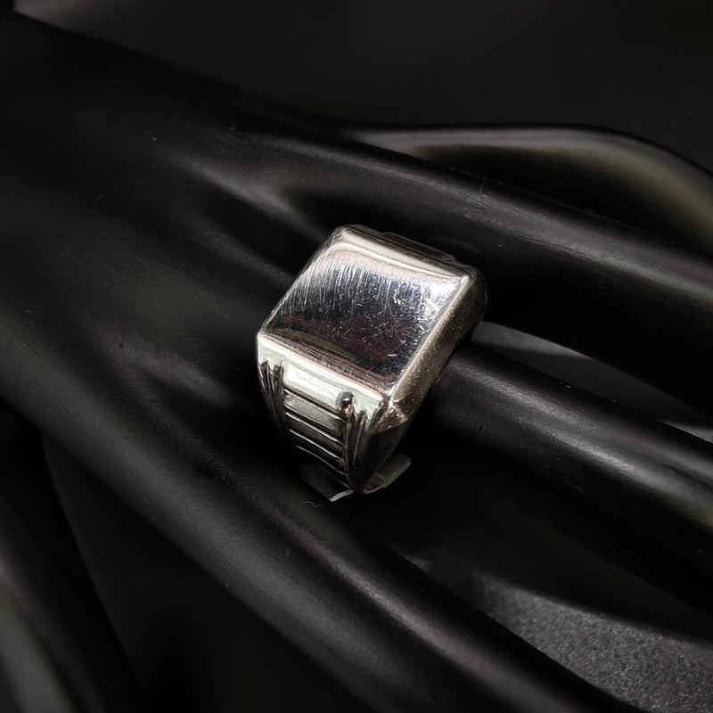 Anillo Cuadrado - Plata