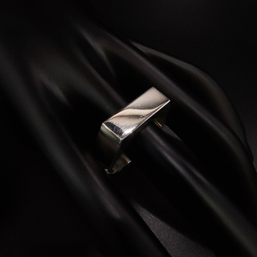 Anillo Rectangular - Plata