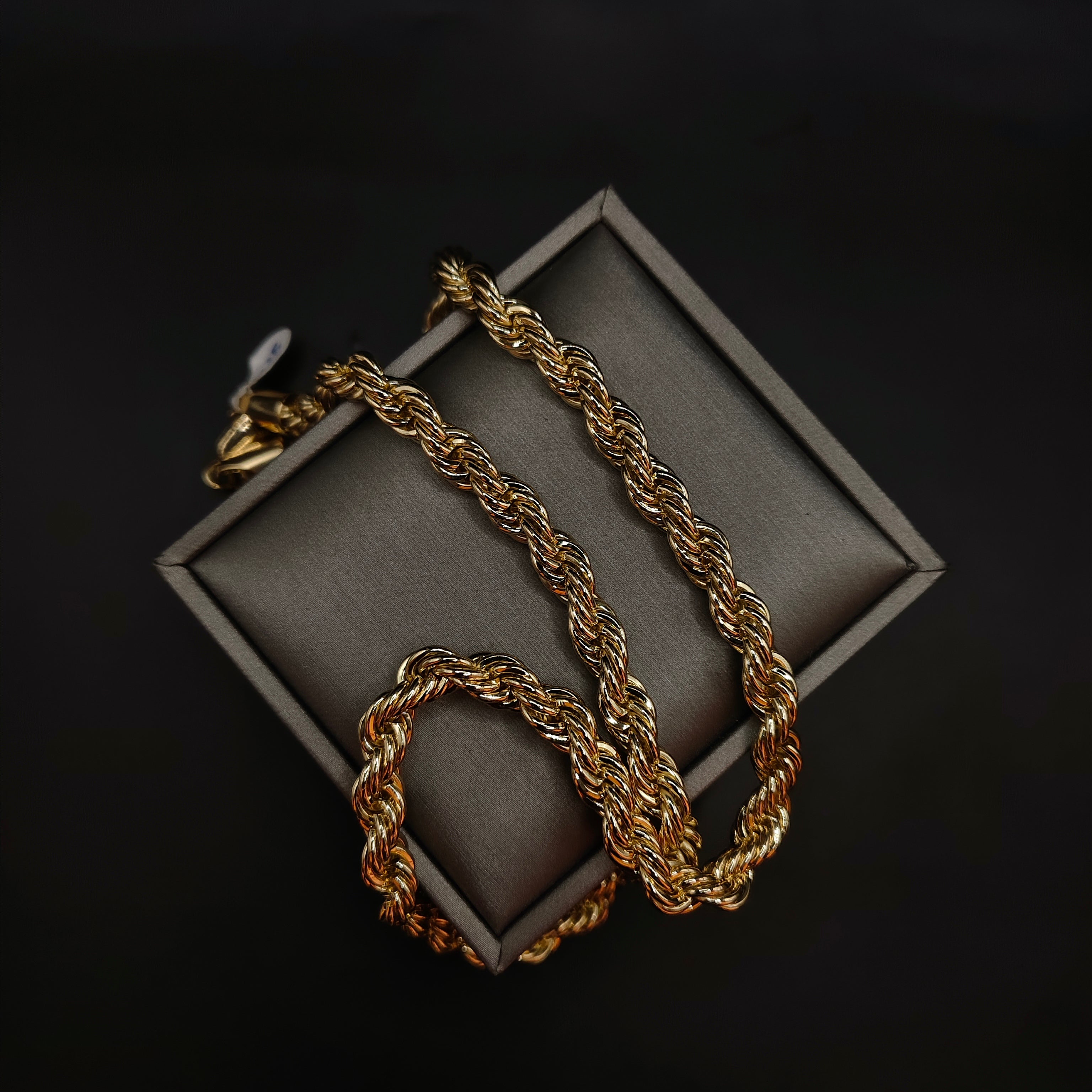 Cadena Torzal - Oro Laminado