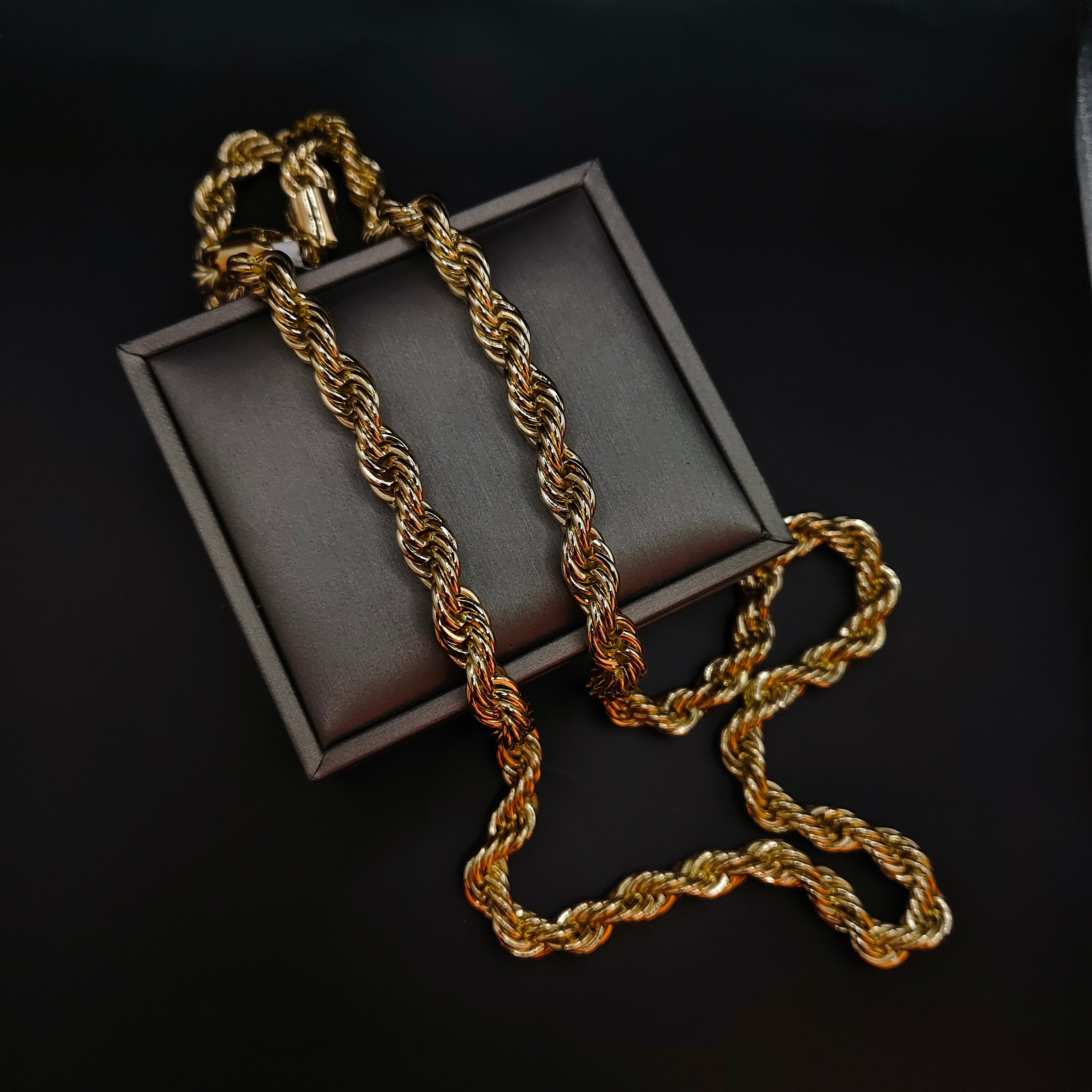 Cadena Torzal - Oro Laminado