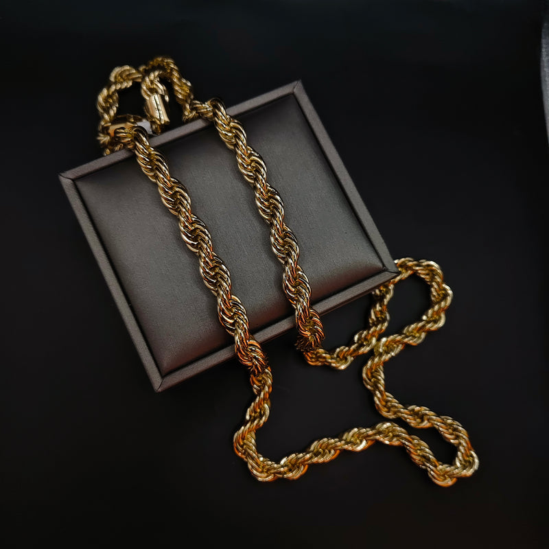 Cadena Torzal - Oro Laminado
